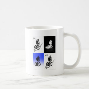 Mountainbiker MTB BMX CYCLIST Stickers Kaffeetasse