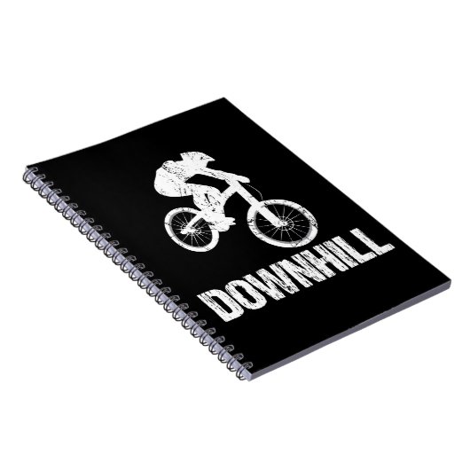 Mountainbiker Notizblock (Rechte Seite)