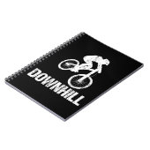 Mountainbiker Notizblock (Linke Seite)