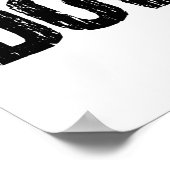 Mountainbiker Poster (Ecke)