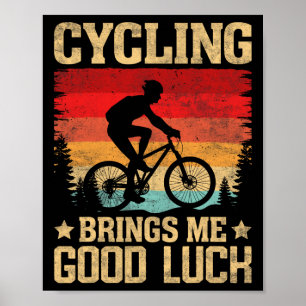Mountainbiker Radfahrer Liebhaber Rennrad Radfahre Poster