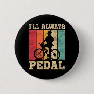 Mountainbiker Radsportliebhaber Rennradfahrer Enth Button