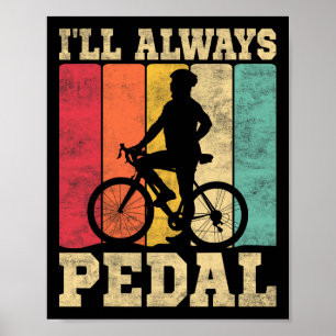 Mountainbiker Radsportliebhaber Rennradfahrer Enth Poster