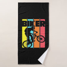 Mountainbiker Retro Vintage