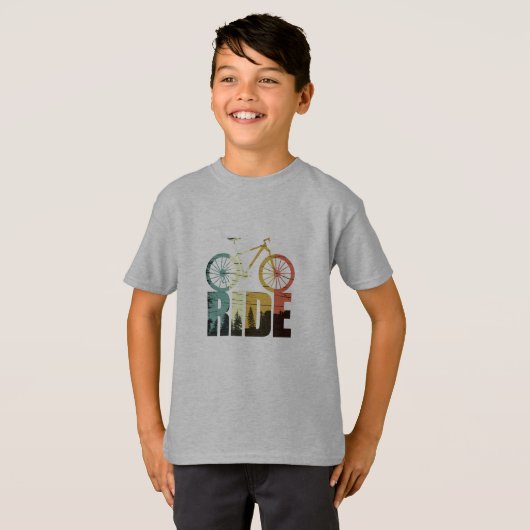 Mountainbiker T-Shirt (Vorne ganz)