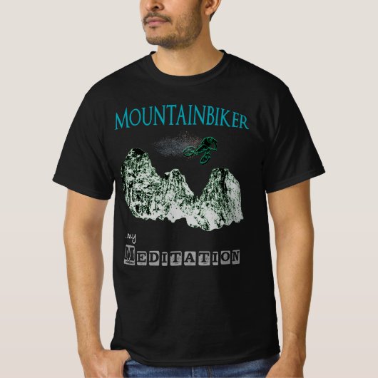 Mountainbiker T-Shirt (Vorderseite)