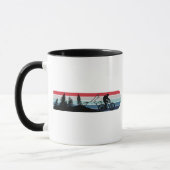 Mountainbiker Tasse (Links)