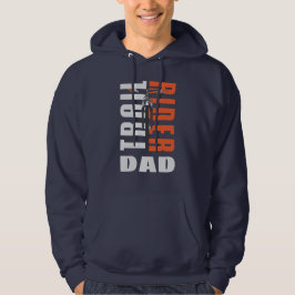 Mountainbiker Vater Custom Family Cyclist Hoodie