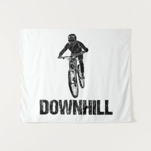 Mountainbiker Wandteppich