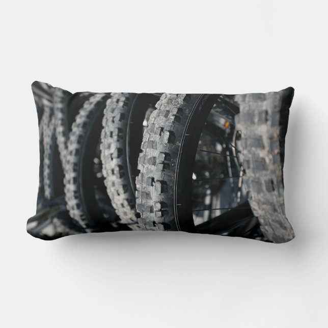 Mountainbikereifen Lendenkissen (Vorderseite)