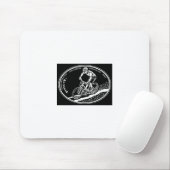 MountainbikerMausunterlage Mousepad (Mit Mouse)