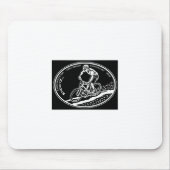 MountainbikerMausunterlage Mousepad (Vorne)