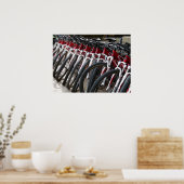 Mountainbikes in Folge Poster (Küche)