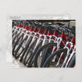 Mountainbikes in Folge Postkarte (Vorne/Hinten)
