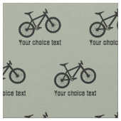 Mountainbikes - Radmuster auf jedem Hintergrund Stoff (Nahaufnahme)