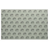 Mountainbikes - Radmuster auf jedem Hintergrund Stoff (Fat Quarter (45,7 x 55,9 cm))