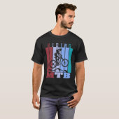 Mountainbiking - es wird nie einfacher T-Shirt (Vorne ganz)