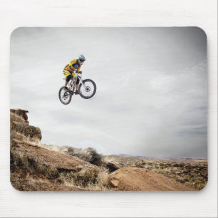 Mountainbiking, Natur, Sport Mousepad