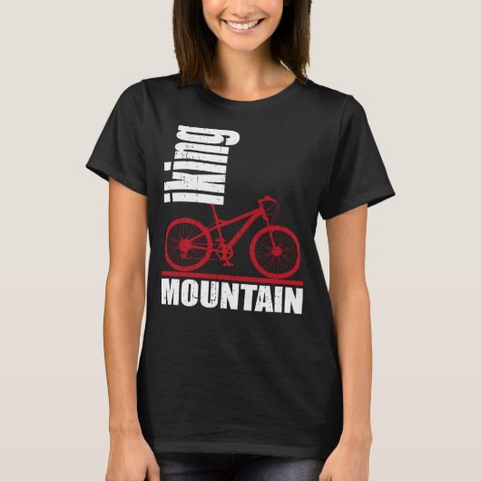 Mountainbiking T-Shirt (Vorderseite)