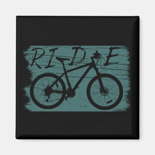 Mountainbiking Vintag Magnet (Vorne)