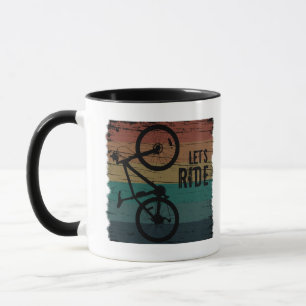Mountainbiking Vintag Tasse