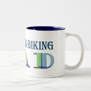 MountainBikingDad Zweifarbige Tasse