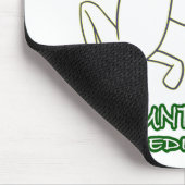 MountainFire Media Leaping Coyote Design #2 auf ei Mousepad (Ecke)