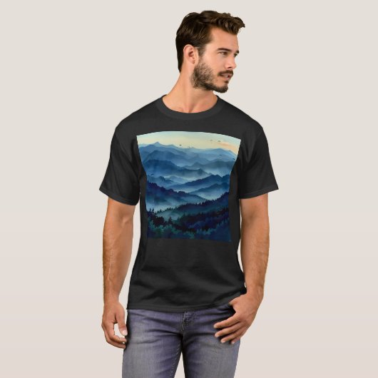 Mountains Active T-Shirt (Vorne ganz)