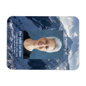  Mountains Alpine Memorial Keepsake Magnet (Horizontal)