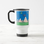 Mountains and Fireworks Travel Mug Reisebecher (Links)