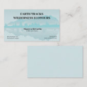 Mountains and Lake Ecotourism Fishing Guide Resort Visitenkarte (Vorne/Hinten)