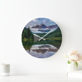 Mountains | Aspen Colorado Große Wanduhr (Zuhause)