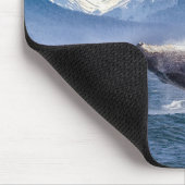Mountains | Breaching Whale Glacier Bay, Alaska Mousepad (Ecke)