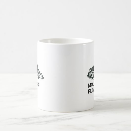 Mountains calling kaffeetasse (Mittel)