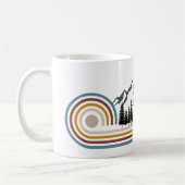 Mountains graphic gift kaffeetasse (Links)