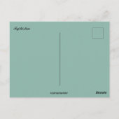 Mountains in Tajikistan Postkarte (Rückseite)