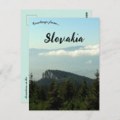 Mountains in the LIptov Region of Slovakia Postkarte (Vorne/Hinten)