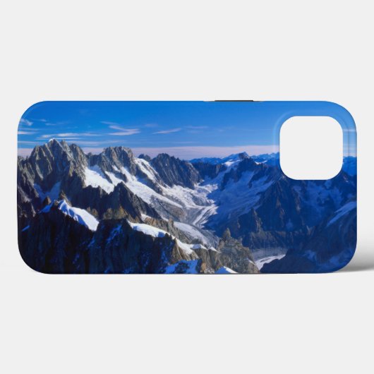 Mountains | Mont Blanc, European Alps Case-Mate iPhone Hülle (Rückseite (Horizontal))
