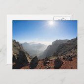 Mountains of La Palma Postkarte (Vorne/Hinten)