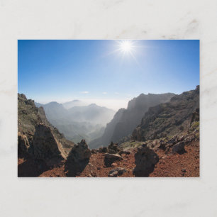 Mountains of La Palma Postkarte