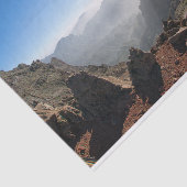 Mountains of La Palma Seidenpapier (Ausschnitt)