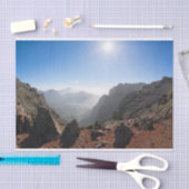 Mountains of La Palma Seidenpapier (Handwerk)
