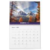 Mountains Of The World 2026 Calendar Kalender (Mär 2027)