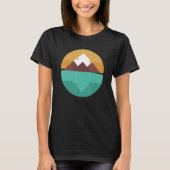 Mountains Reflections Lake T-Shirt (Vorderseite)
