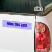 Mountains Rock Slogan Autoaufkleber (Auf Lkw)