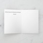 Mountains Sketched in Pencil on Note Card Karte (Innenseite)