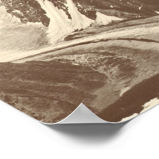 Mountainscape 1 | Florent Bodart Poster (Ecke)