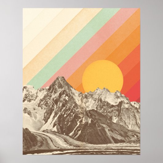 Mountainscape 1 | Florent Bodart Poster (Vorne)
