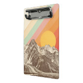 Mountainscape 1% pipe% Florent Bodart Mini Klemmbrett (Gewinkelt2)
