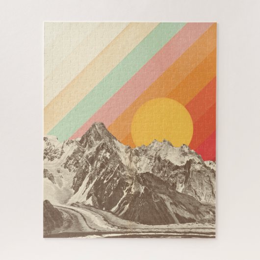 Mountainscape 1% pipe% Florent Bodart Puzzle (Vertikal)
